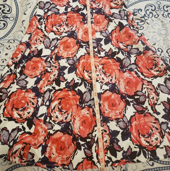 London Times Petite Coral Dress - Picture 13 of 15